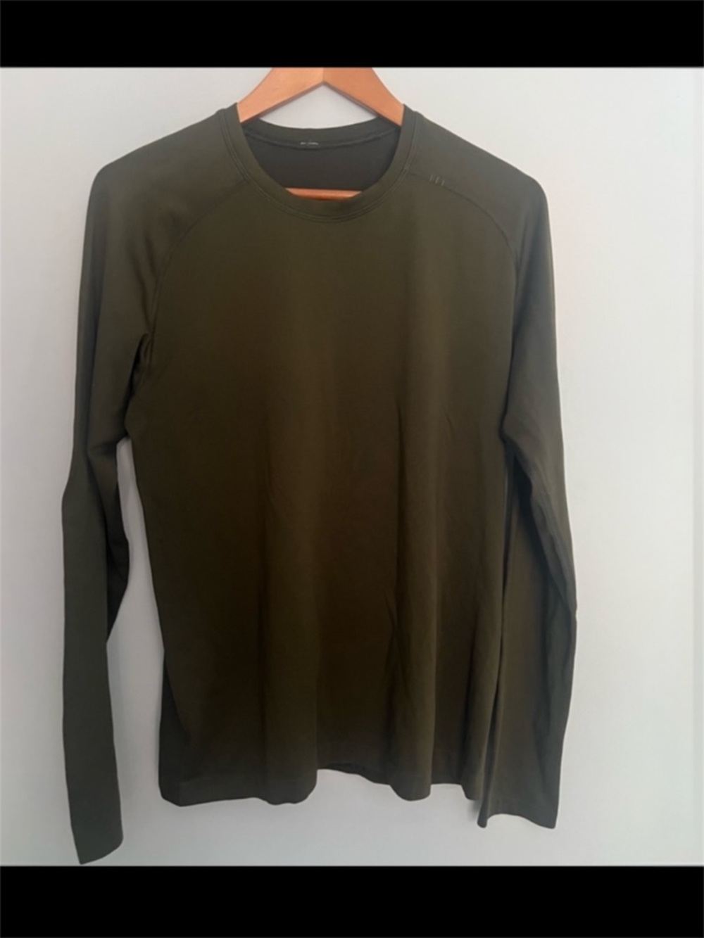 Lululemon Metal Vent Tech Long Sleeve Dark Olive Size Medium